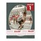 Dark Grey Suede Mat Board for 22x28 Frames - Oval Opening for 19x25 Photos